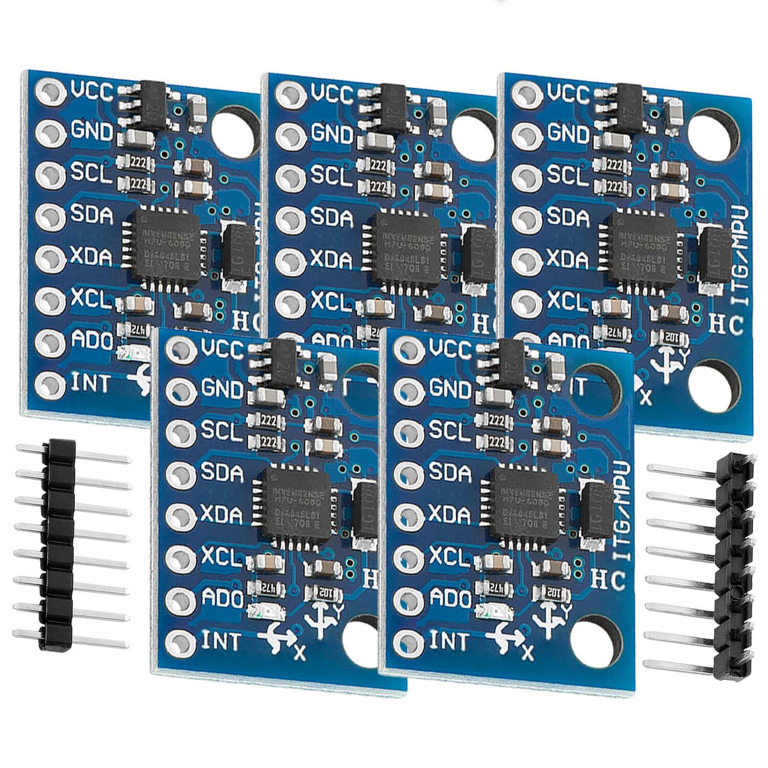 GY-521 MPU-6050 3-Achsen-Gyroskop und Beschleunigungssensor - AZ-Delivery