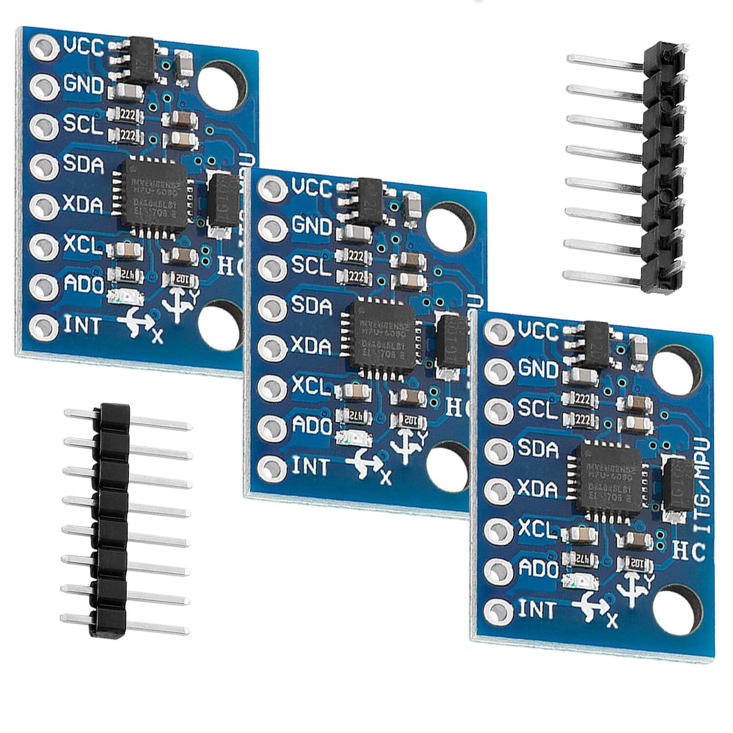 GY-521 MPU-6050 3-Achsen-Gyroskop und Beschleunigungssensor - AZ-Delivery