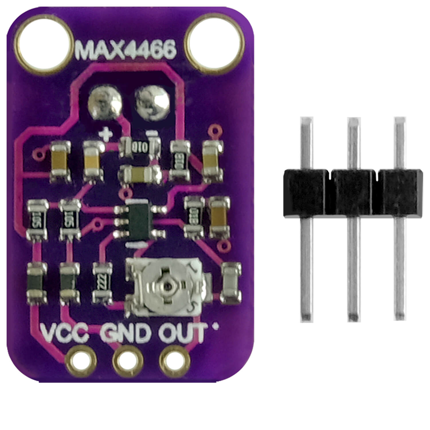 GY-MAX4466 Elektret Mikrofon, Verstärker Breakout Sensor - kompatibel mit Arduino und Raspberry Pi - AZ-Delivery