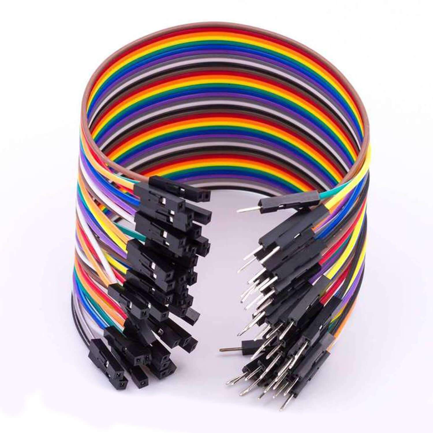 Jumper Wire Kabel 40 STK. je 20 cm F2M Female to Male kompatibel mit Arduino und Raspberry Pi Breadboard - AZ-Delivery