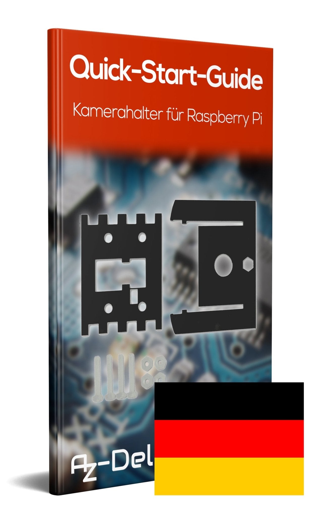 Kamerahalter für Raspberry Pi Kamera - einstellbar - AZ-Delivery