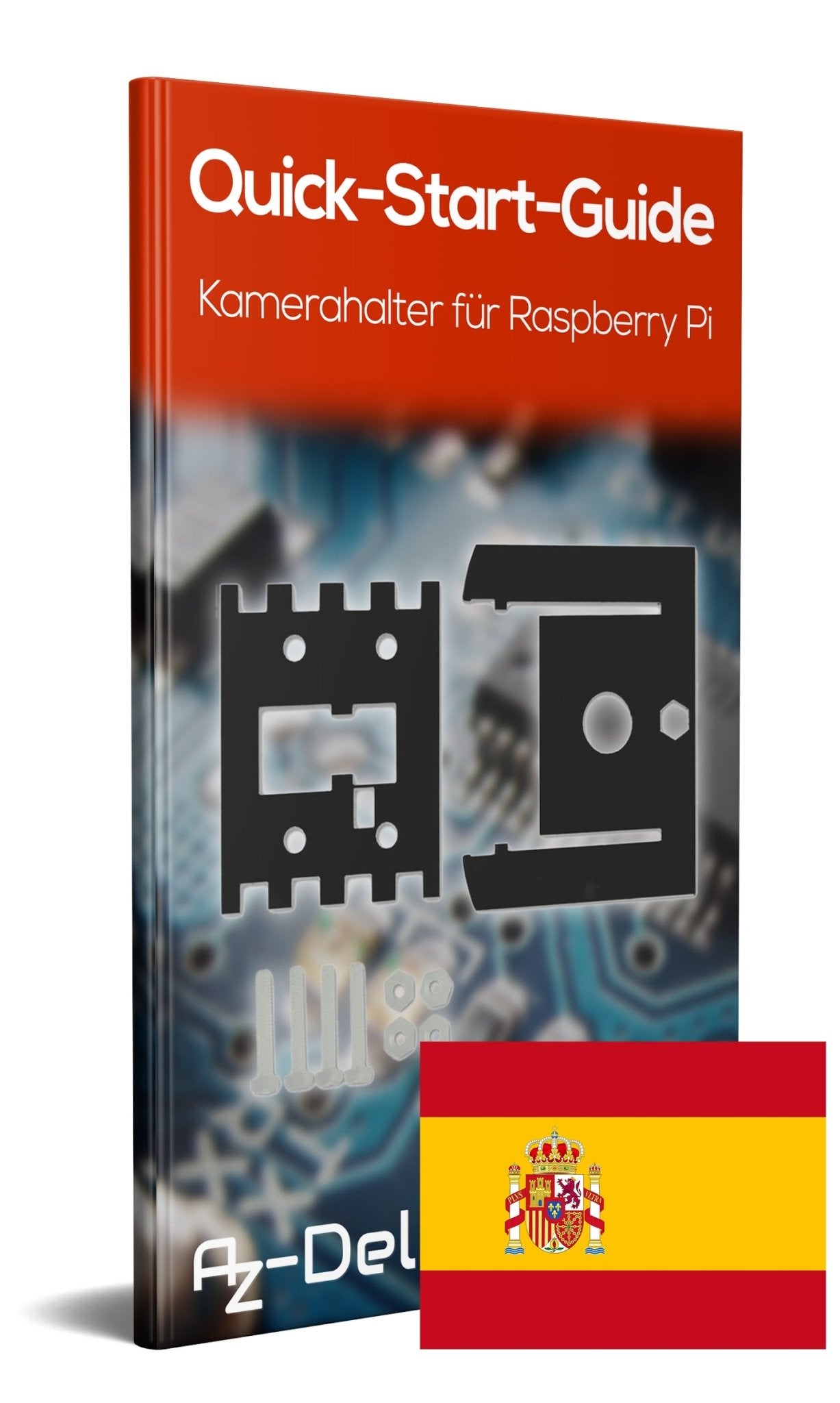 Kamerahalter für Raspberry Pi Kamera - einstellbar - AZ-Delivery