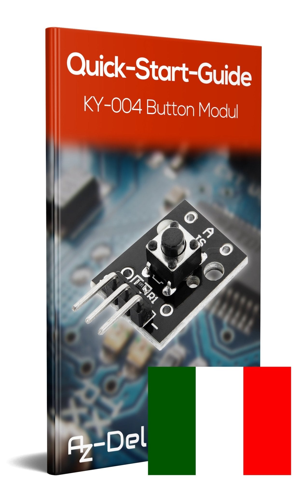 KY-004 Taster Modul Sensor Taste Kopf Schalter Schlüsselschalter - AZ-Delivery