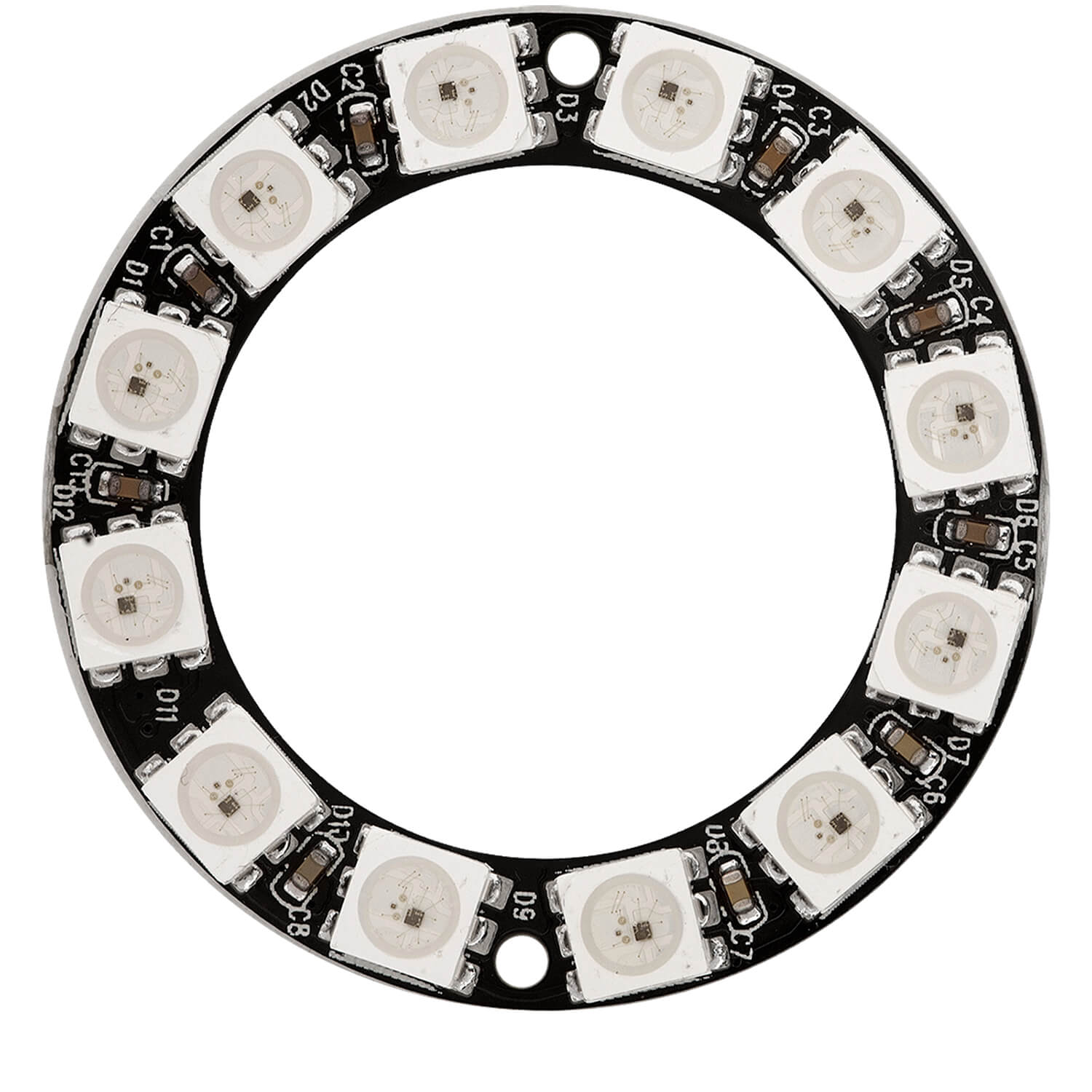 LED Ring 5V RGB WS2812B 12-Bit 37mm - AZ-Delivery