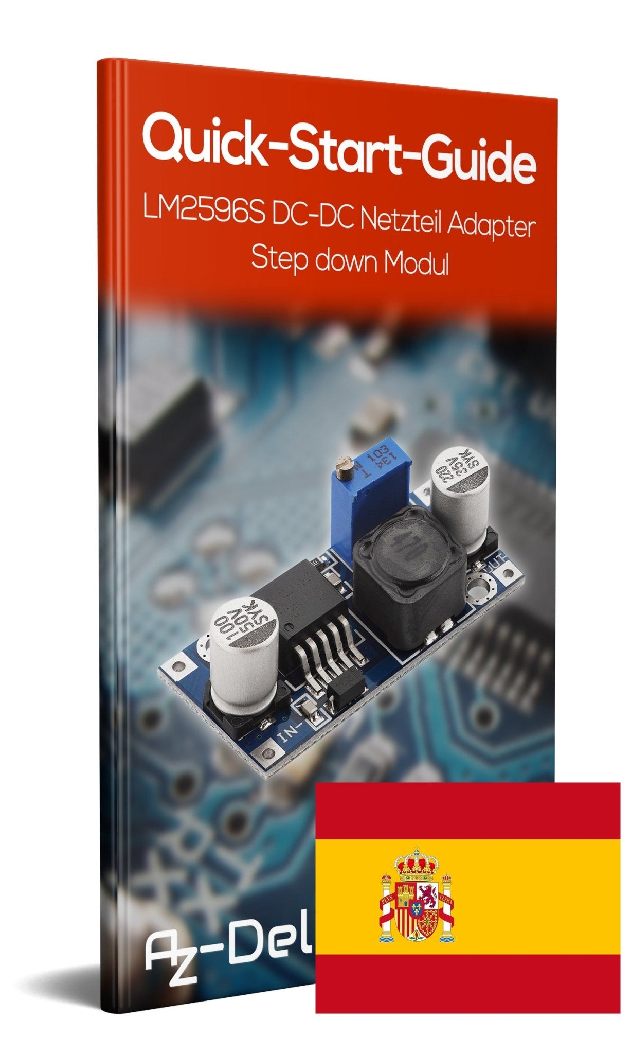 LM2596S DC-DC Netzteil Adapter Step down Modul - AZ-Delivery