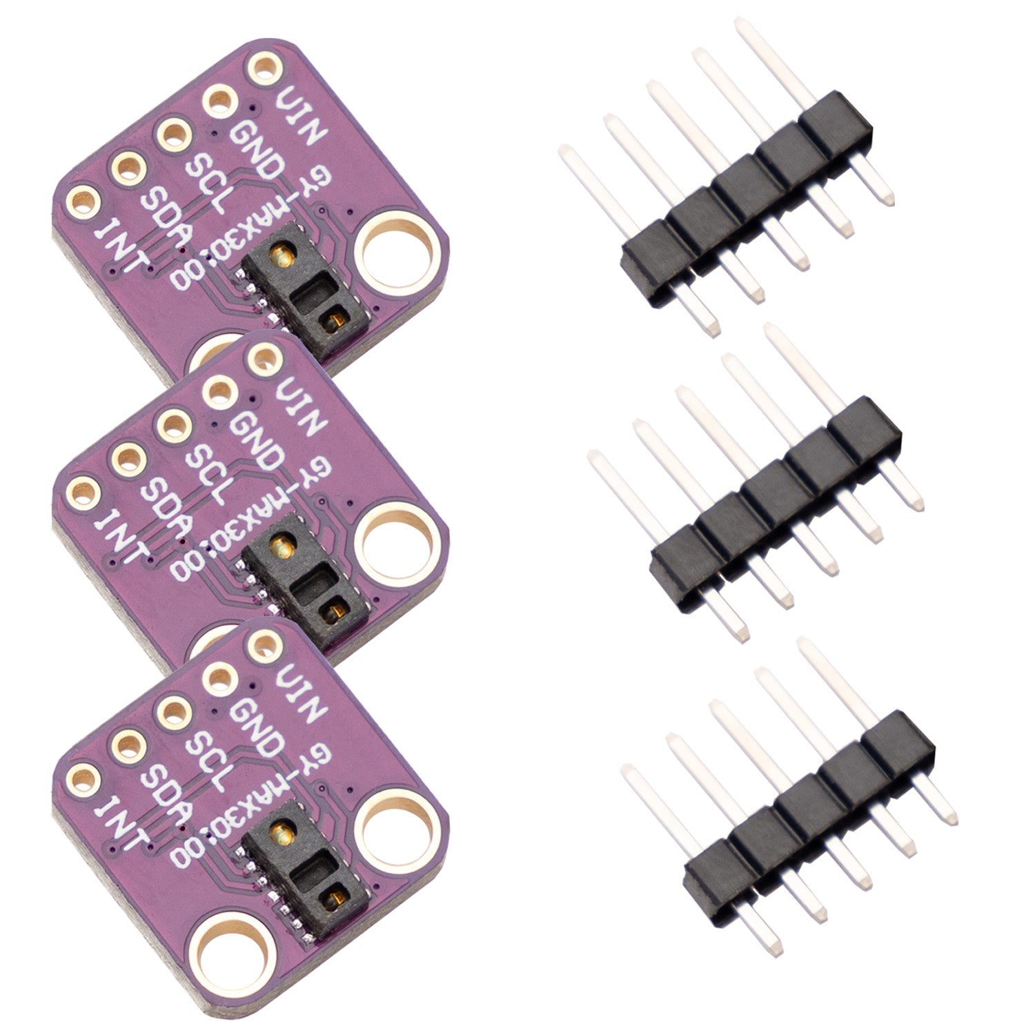 MAX30100 Breakout Board - Integrierte Pulsoximetrie und Herzfrequenzsensor-Lösung, kompatibel mit Arduino und Raspberry Pi - AZ-Delivery