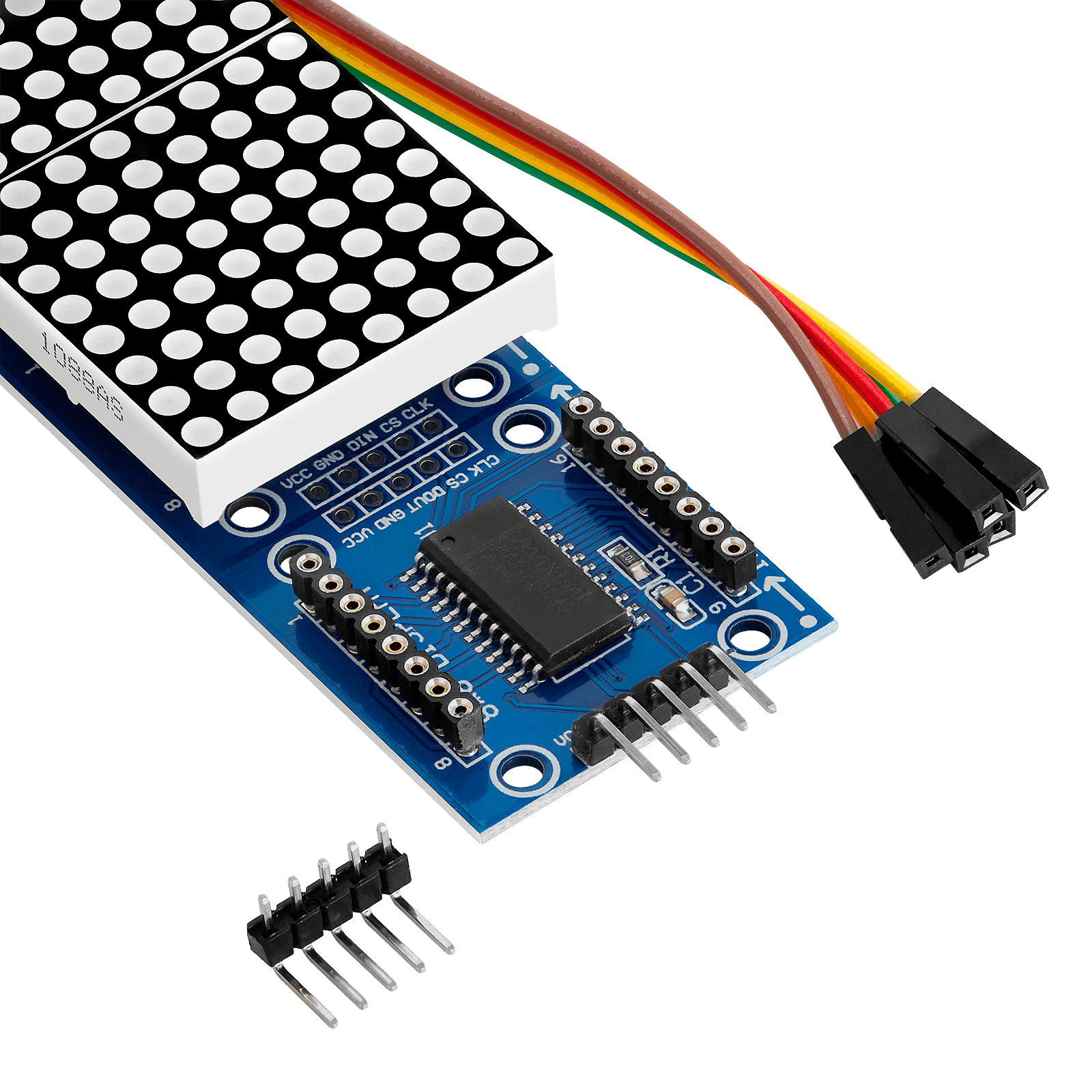 MAX7219 8x32 4 in 1 Dot Matrix LED Anzeigemodul kompatibel mit Arduino und Raspberry Pi - AZ-Delivery