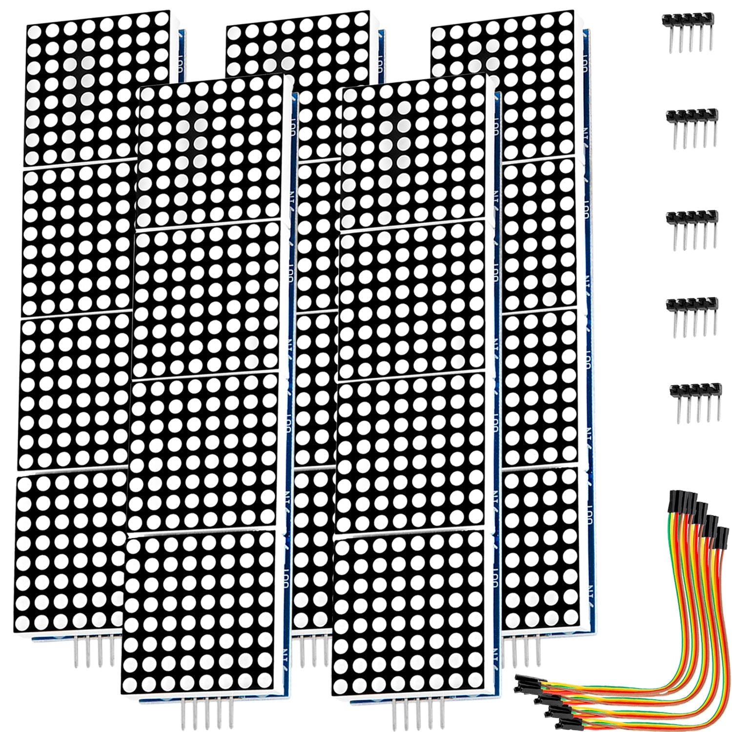 MAX7219 8x32 4 in 1 Dot Matrix LED Anzeigemodul kompatibel mit Arduino und Raspberry Pi - AZ-Delivery