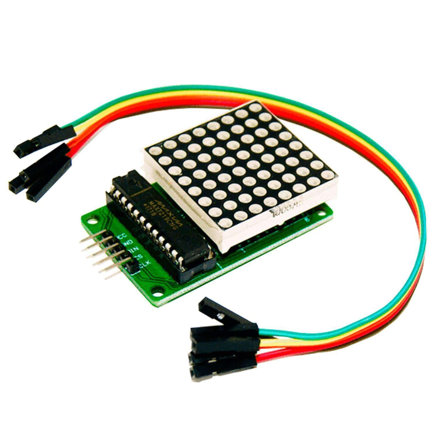 MAX7219 8x8 1 Dot Matrix MCU LED Anzeigemodul kompatibel mit Arduino und Raspberry Pi - AZ-Delivery