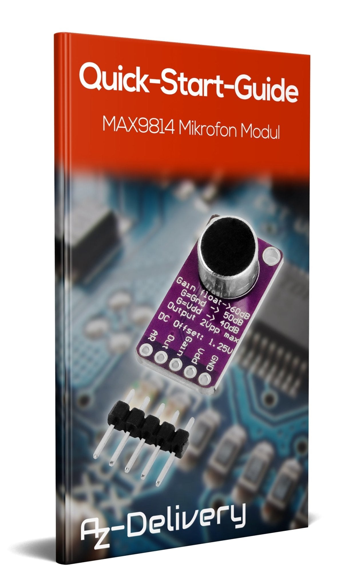 Max9814 Mikrofon - AZ-Delivery