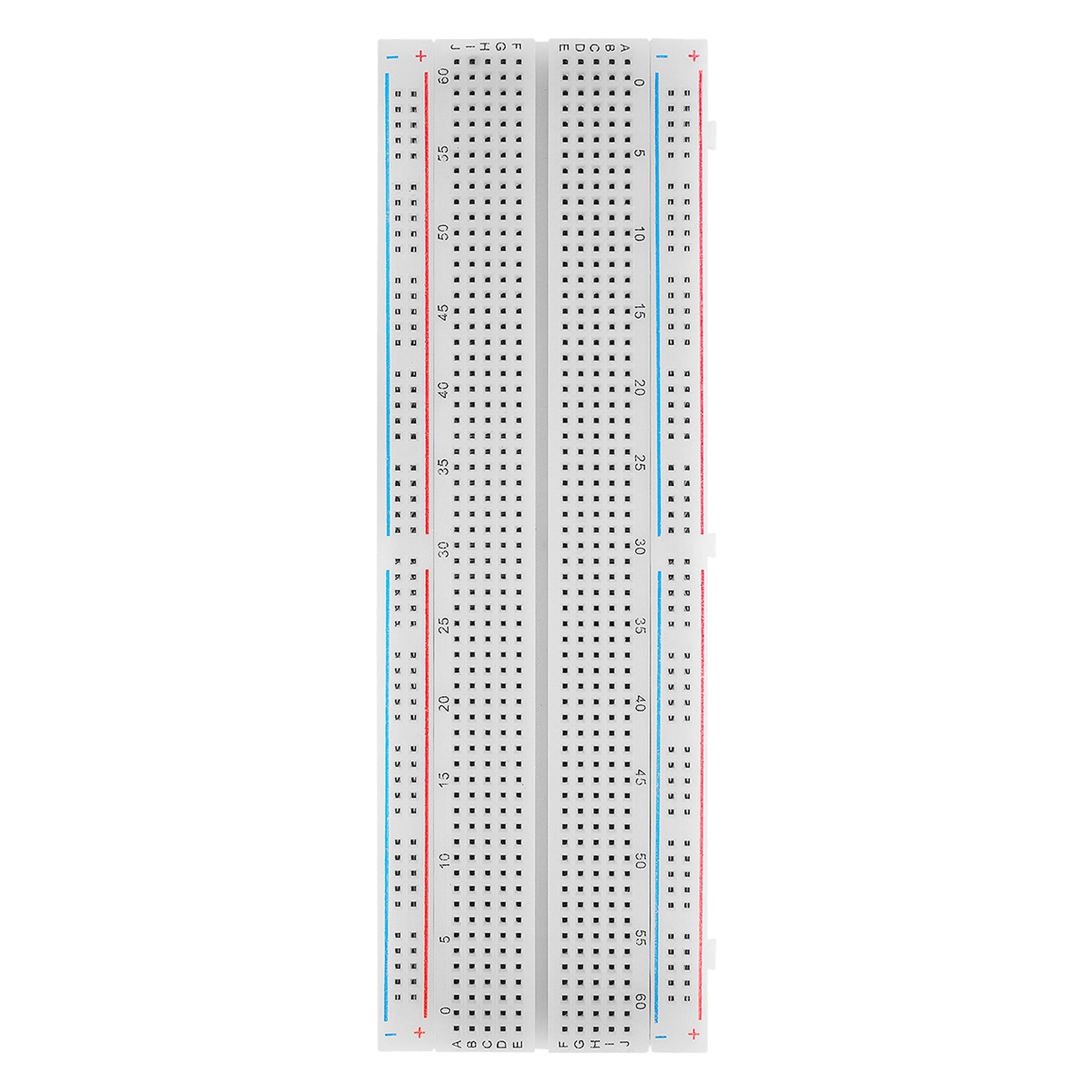 MB-102 Breadboard Steckbrett mit 830 Kontakten kompatibel mit Arduino und Raspberry Pi - AZ-Delivery