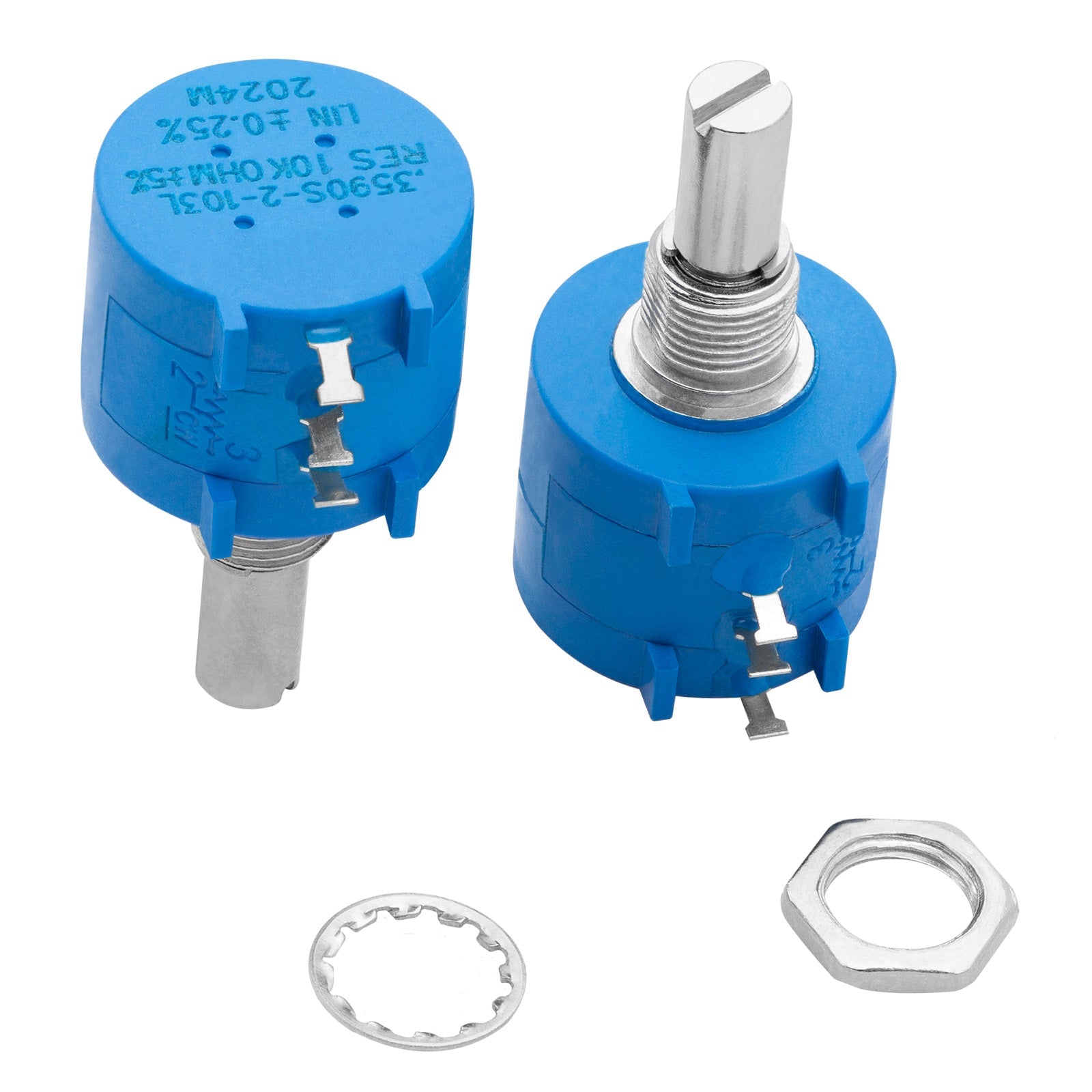 Mehrgang rotary Potentiometer mit Schutzwiderstand 3590S 10K Ohm mit einstellbarem Widerstand - AZ-Delivery