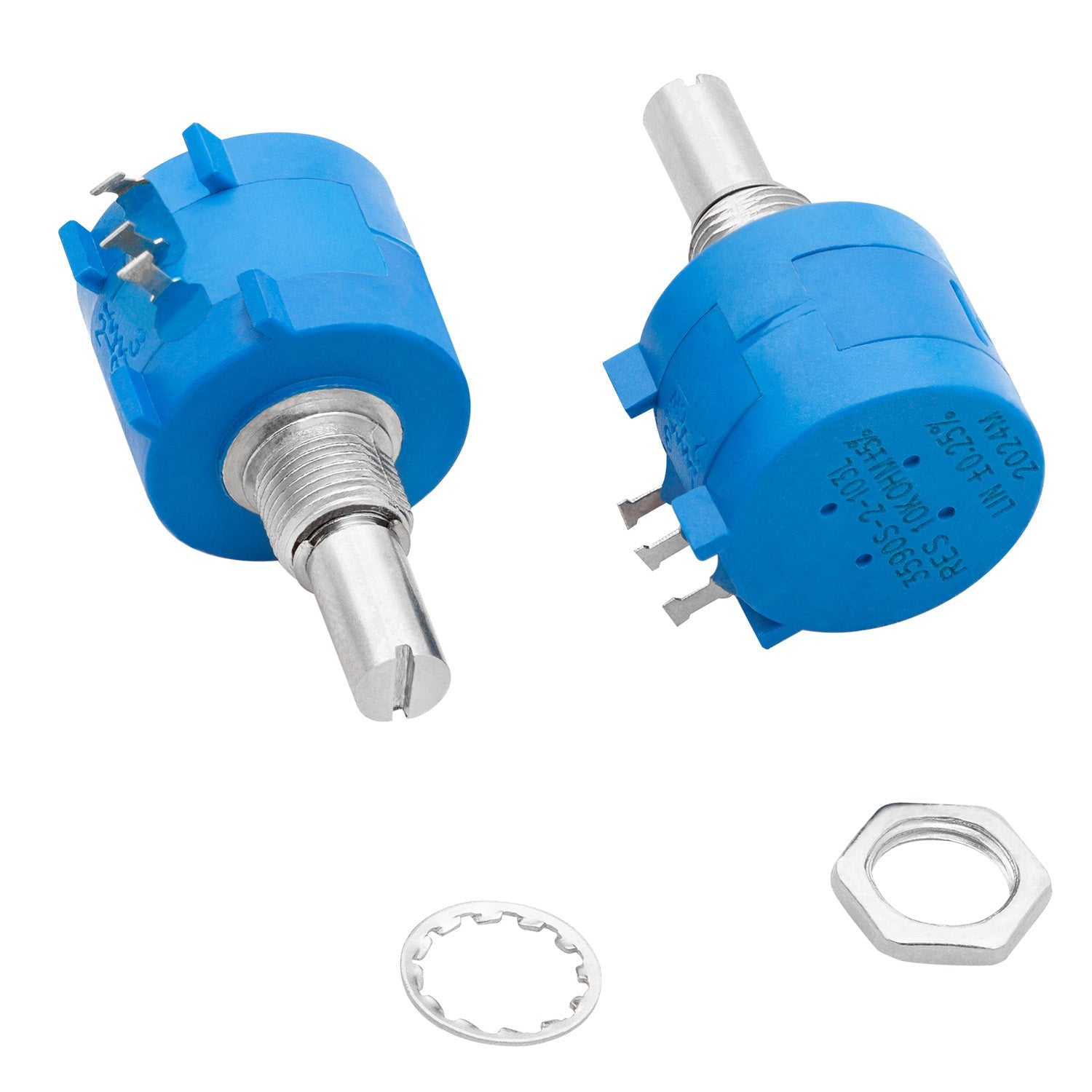 Mehrgang rotary Potentiometer mit Schutzwiderstand 3590S 10K Ohm mit einstellbarem Widerstand - AZ-Delivery