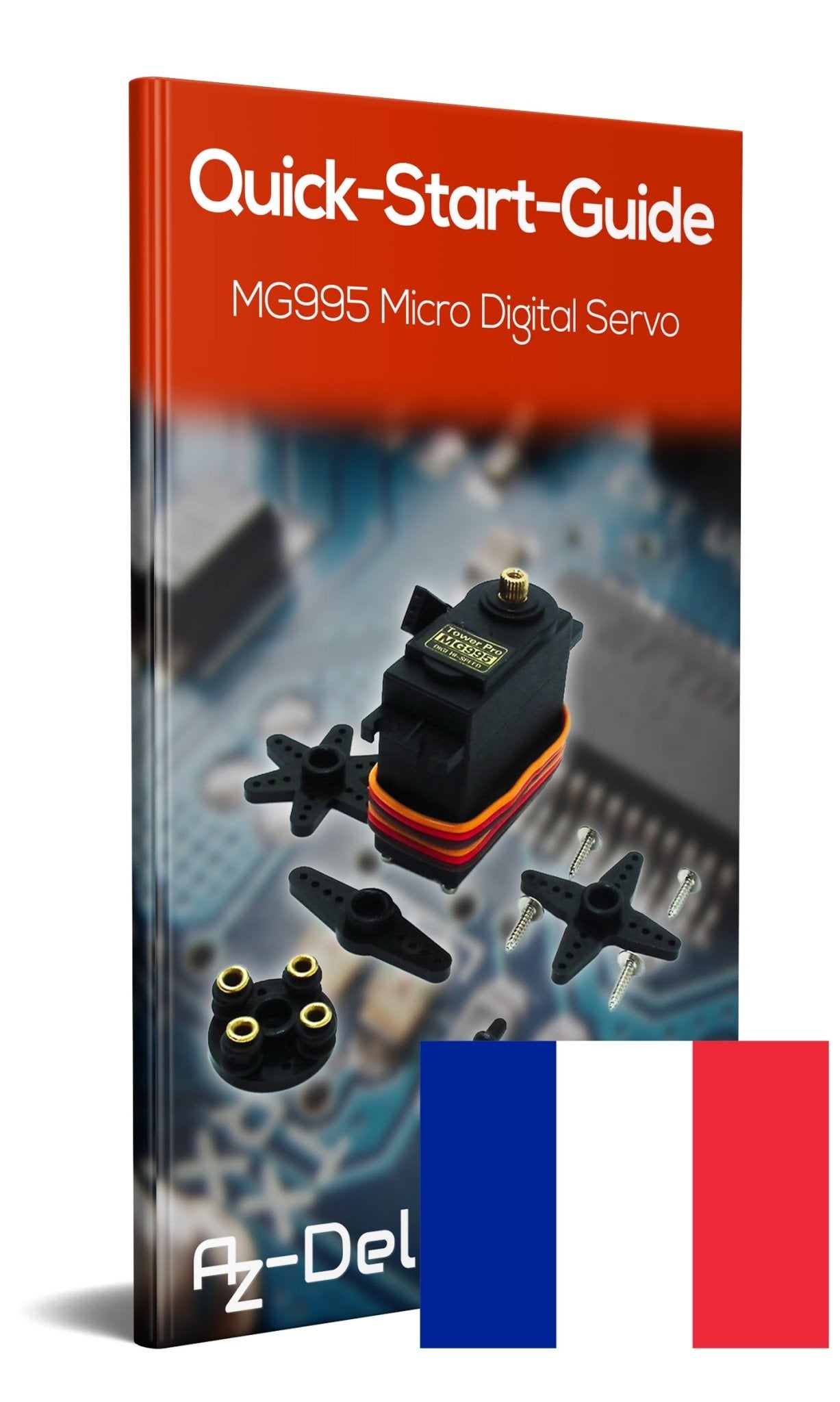 MG995 Micro Digital Servo Motor für RC Roboter Hubschrauber Flugzeug - AZ-Delivery