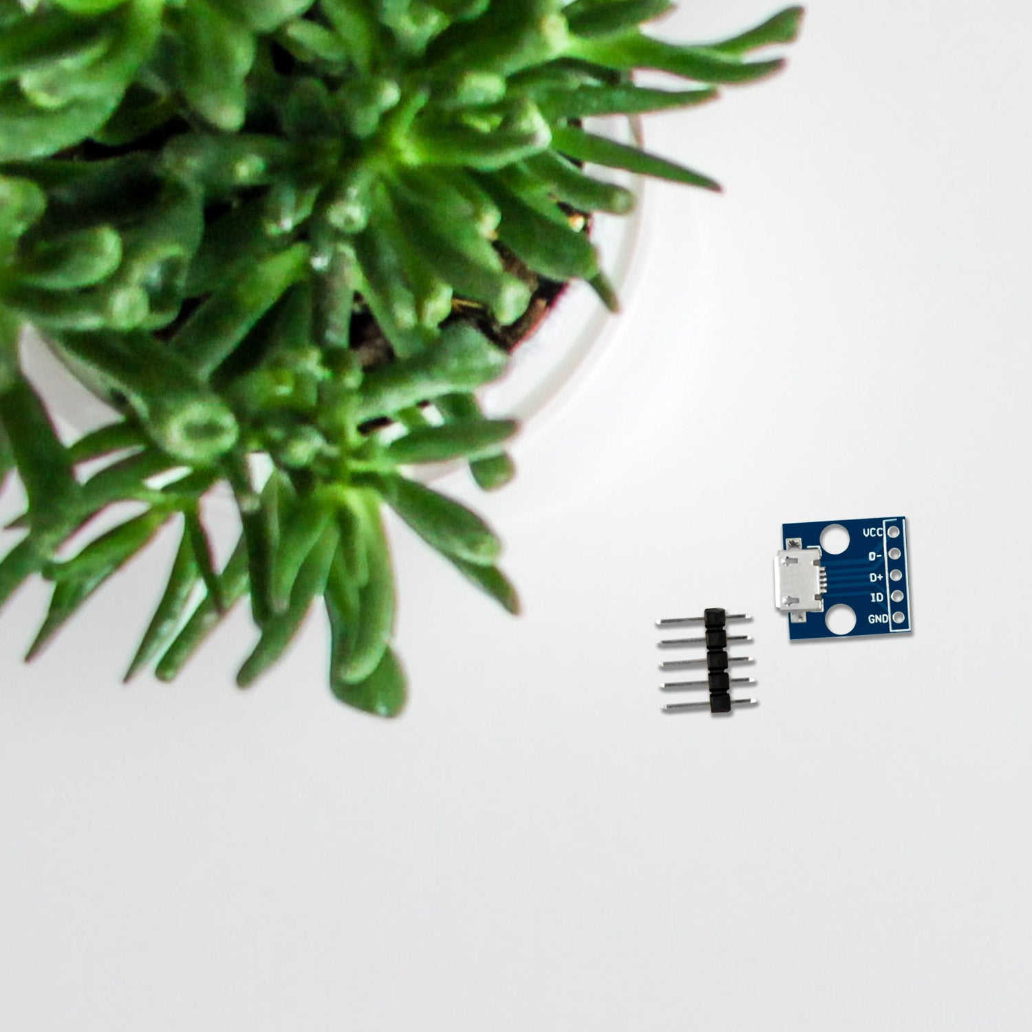 Micro-USB-Anschlussbuchse | USB-Stromversorgungsschnittstelle | 5V-Strommodul | kompatibel mit Arduino - AZ-Delivery