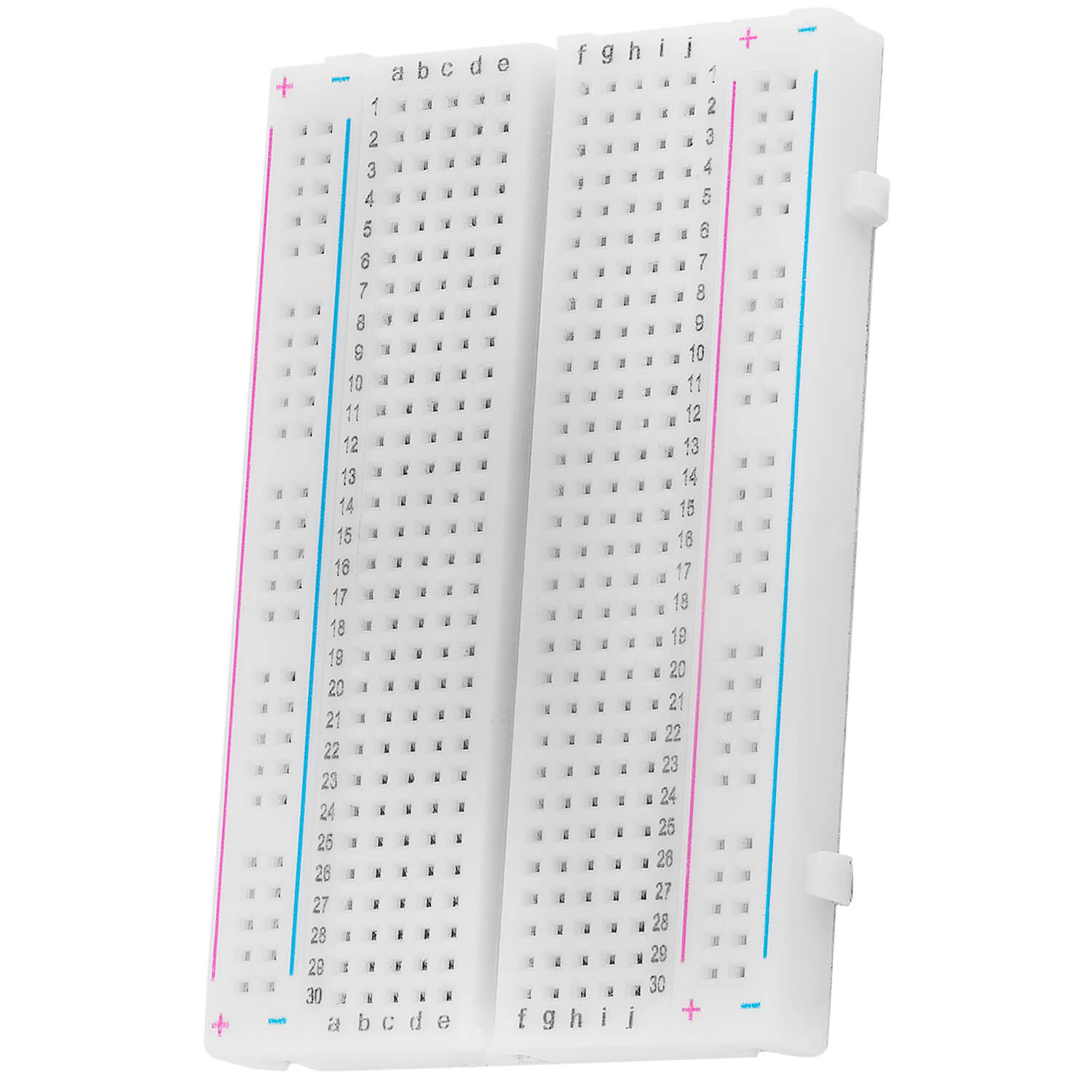 Mini Breadboard 400 Pin mit 4 Stromschienen für Jumper Kabel - AZ-Delivery