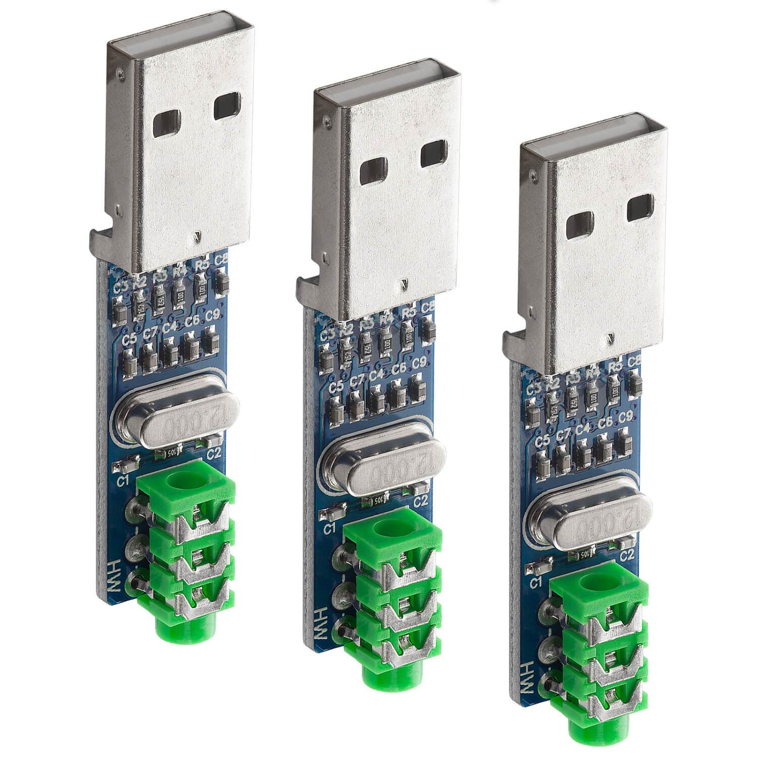 Mini PCM2704 USB Sound Karte DAC Decoder Board DV 5V für Raspberry Pi - AZ-Delivery