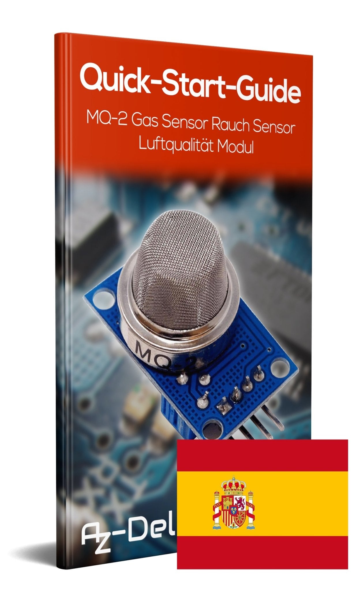 MQ-2 Gas Sensor Rauch Sensor Luftqualität Modul - AZ-Delivery