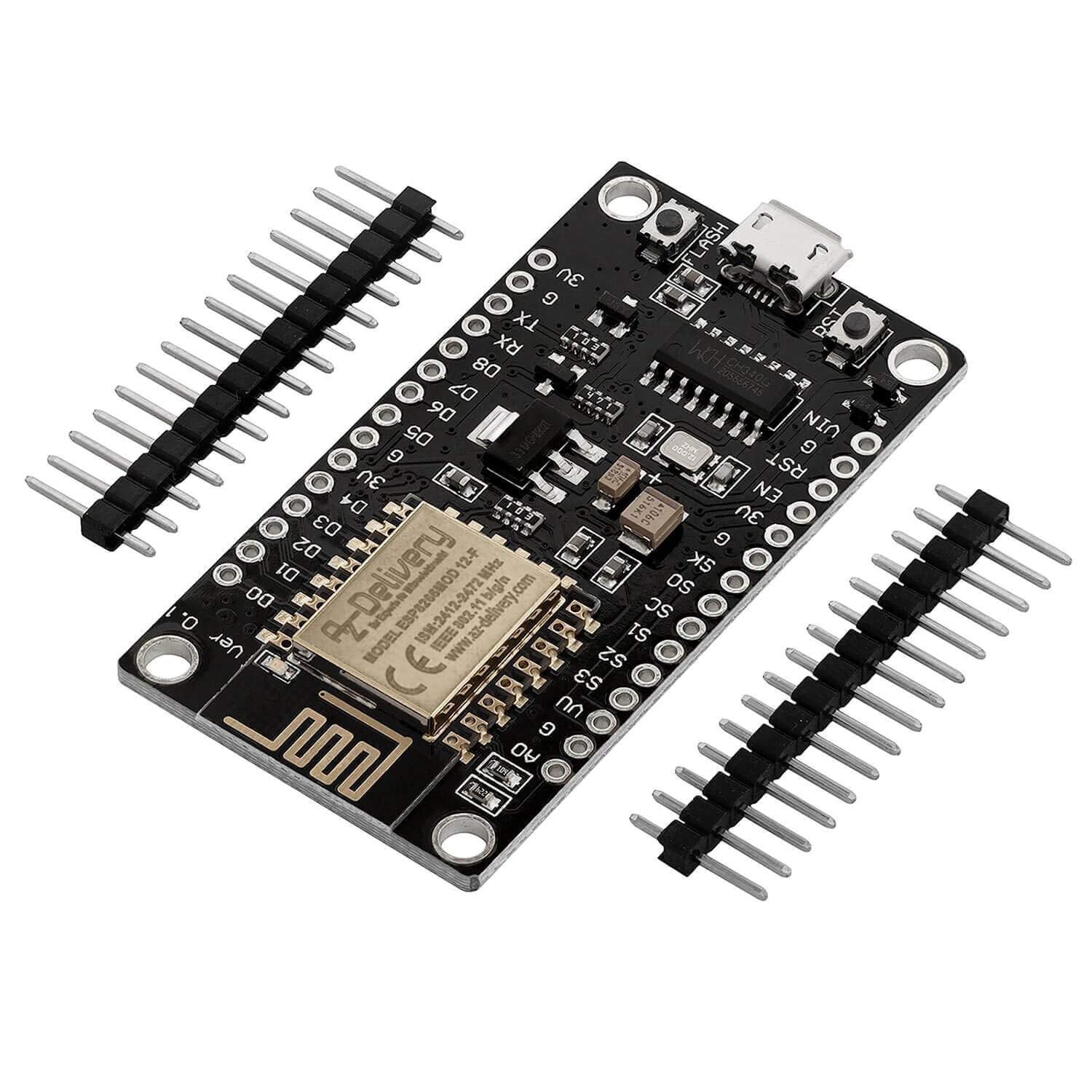 NodeMCU Lua Lolin V3 Module ESP8266 ESP-12F WIFI Development Board unverlötet - AZ-Delivery