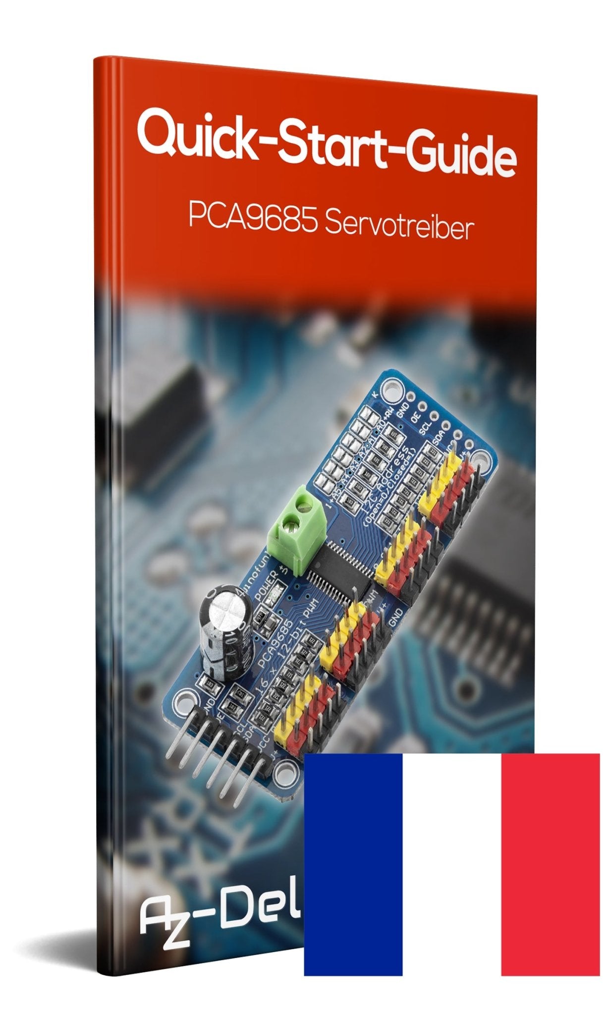 PCA9685 16 Kanal 12 Bit PWM Servotreiber für Raspberry Pi - AZ-Delivery