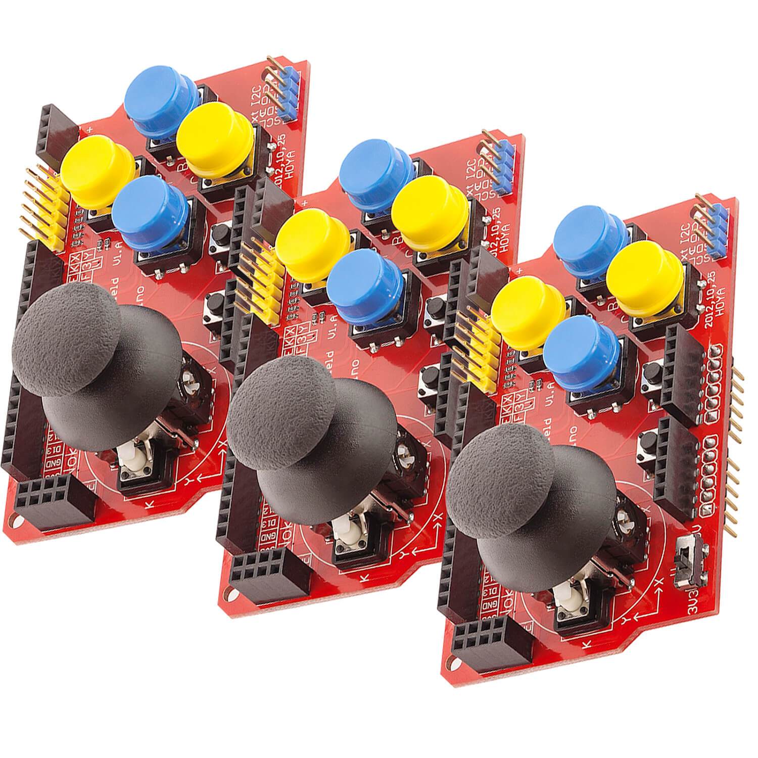 PS2 Joystick Shield Game Pad Keypad V2.0 - AZ-Delivery