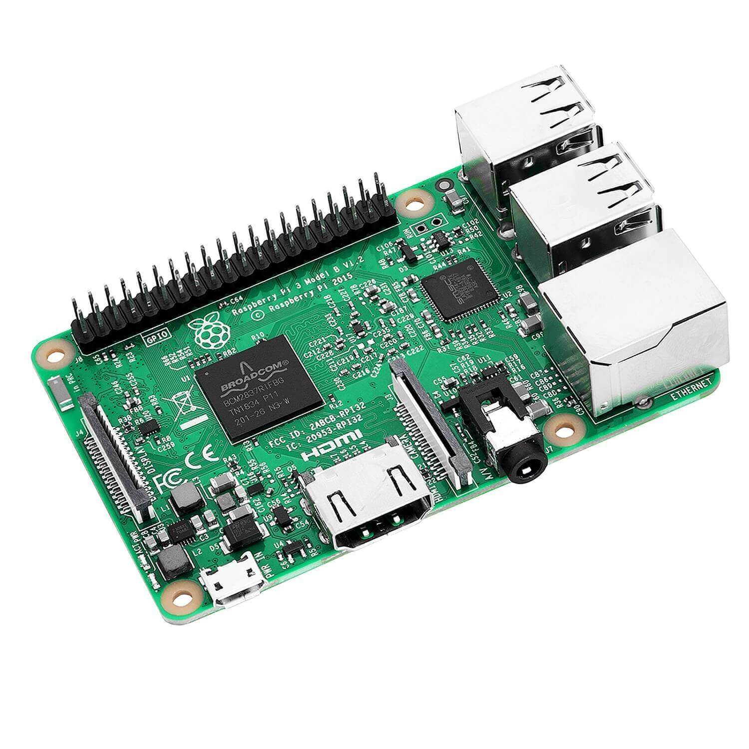 Raspberry Pi 3 Model B mit 1,2 GHz CPU und WiFi/BLE - AZ-Delivery