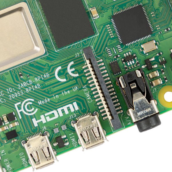 Raspberry Pi 4 B | 4GB RAM | Einplatinen-Computer | 4x1,8 GHz CPU | WiFi & BLE - AZ-Delivery