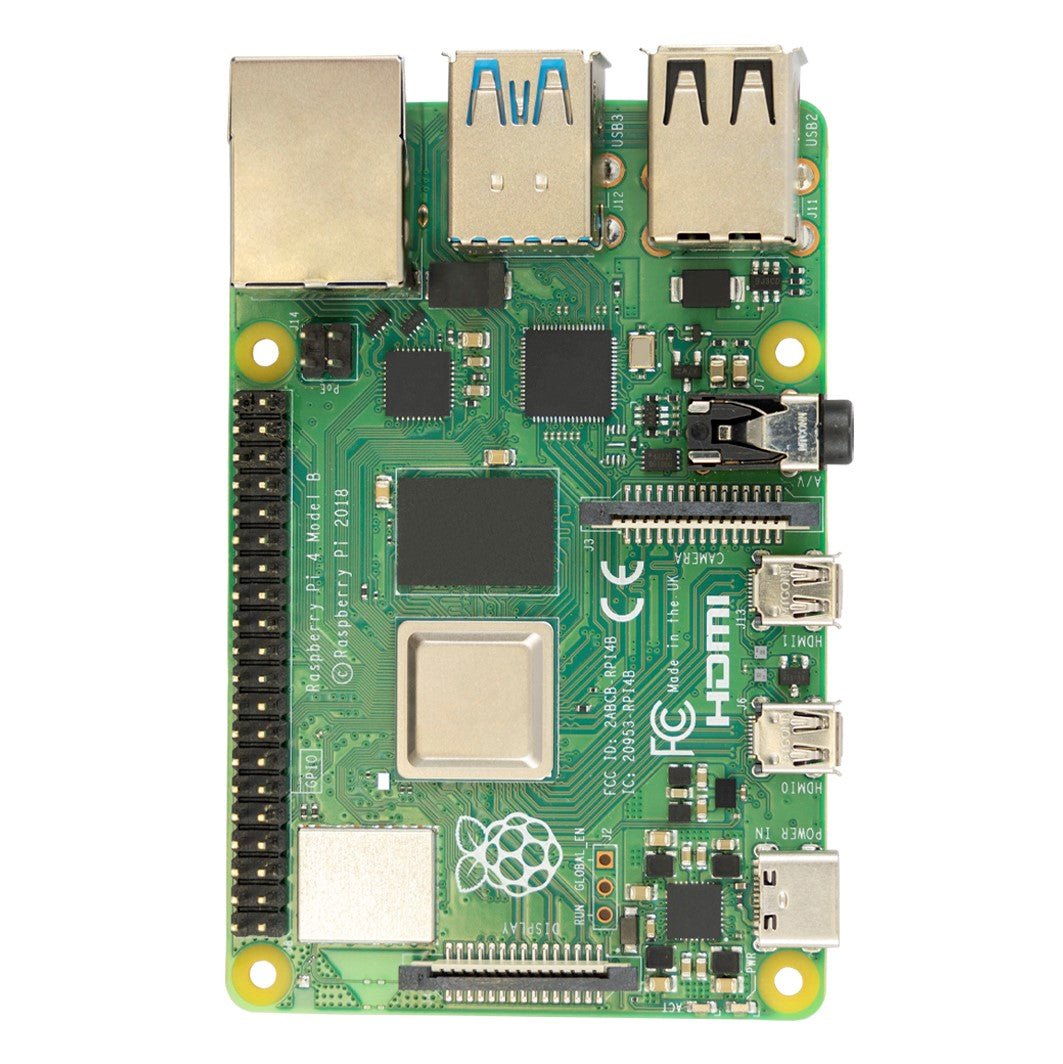 Raspberry Pi 4 B | 4GB RAM | Einplatinen-Computer | 4x1,8 GHz CPU | WiFi & BLE - AZ-Delivery