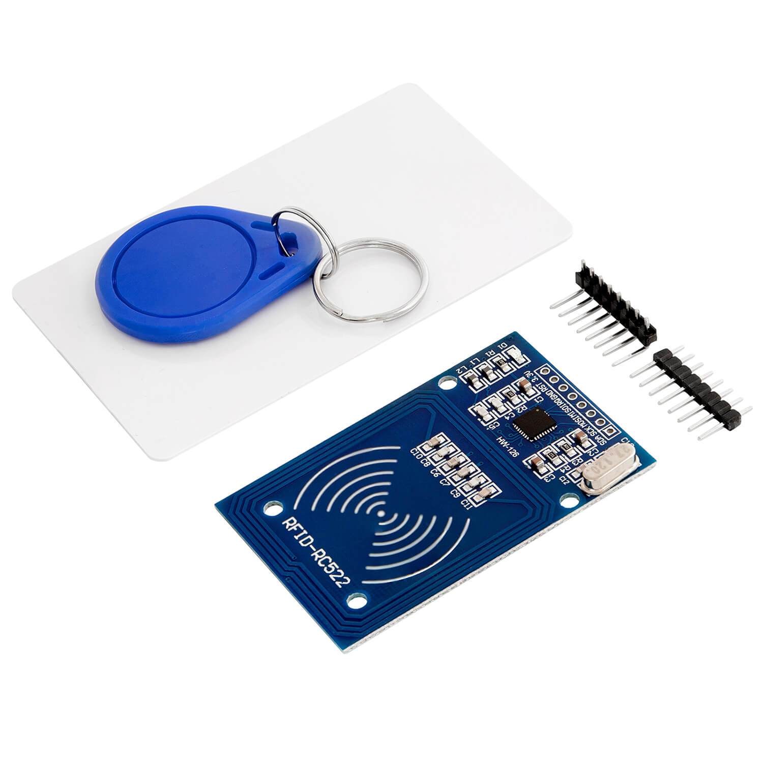 RFID Kit RC522 mit Reader, Chip und Card für Raspberry Pi und Co. (13,56MHz) - AZ-Delivery