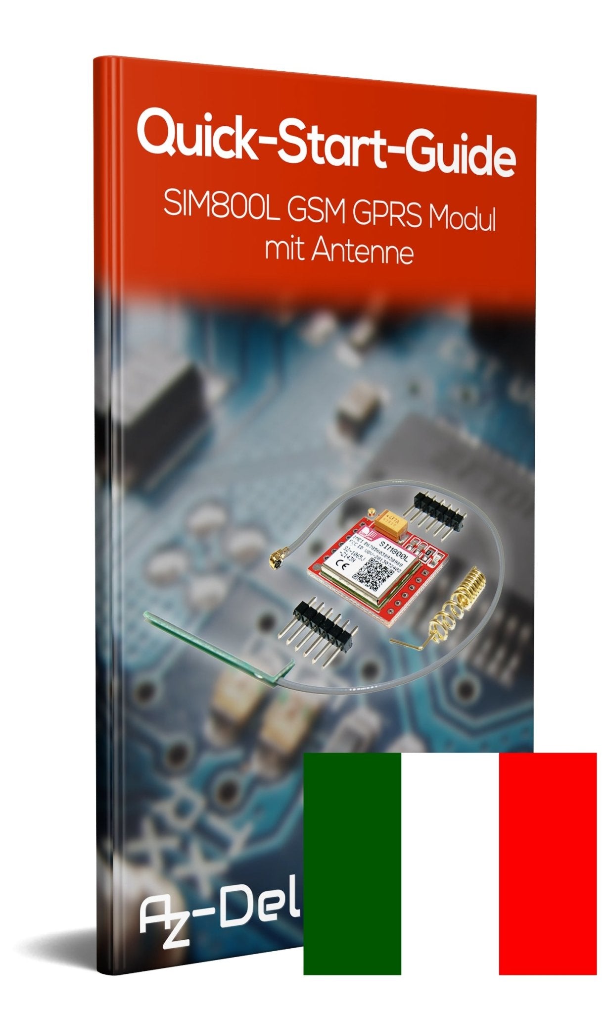 SIM800L GSM GPRS Modul mit Antenne - AZ-Delivery