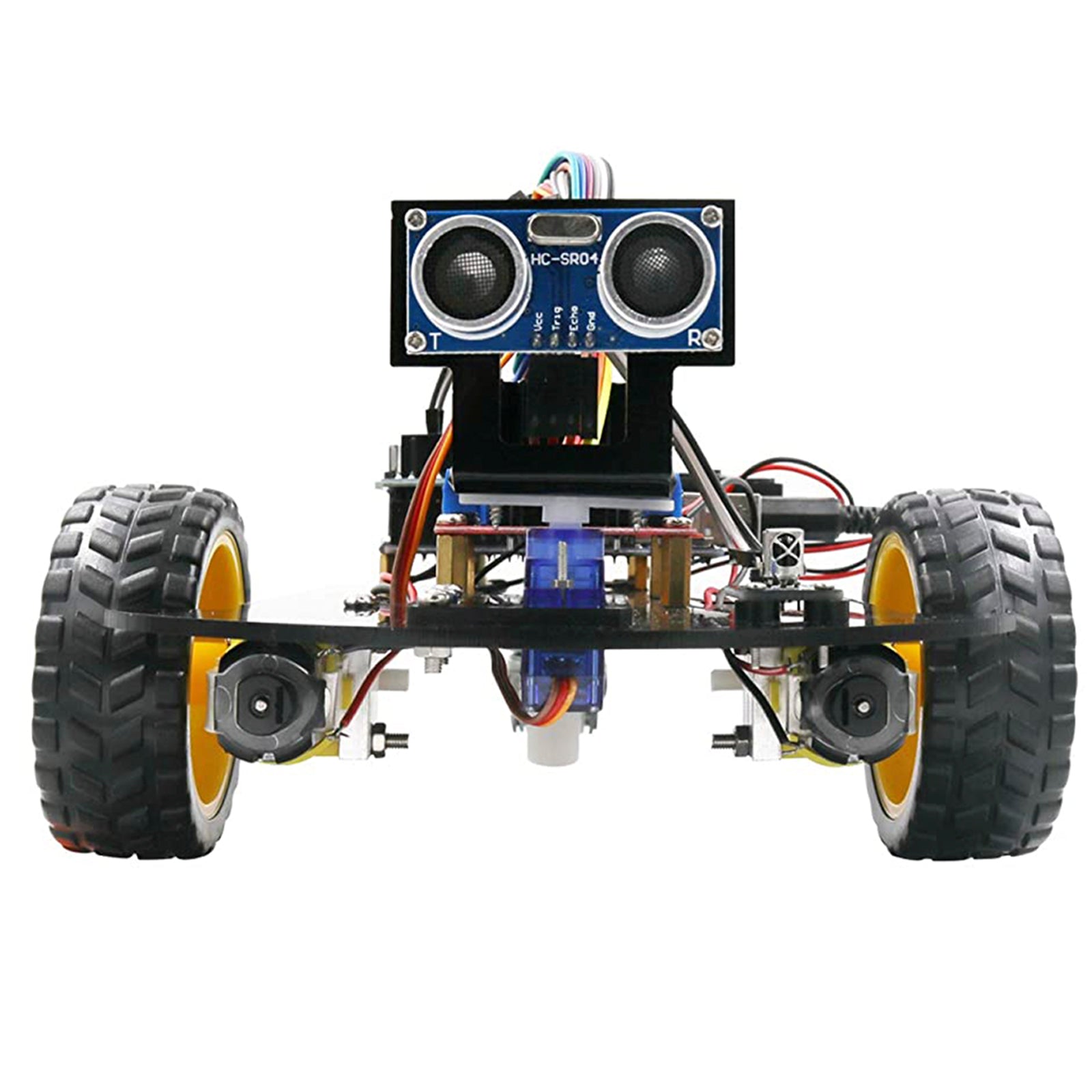 Smart Robot Car DIY Learning 2wd Ultraschall Sensor Infrarot Fernbedienung Starter Kit - AZ-Delivery