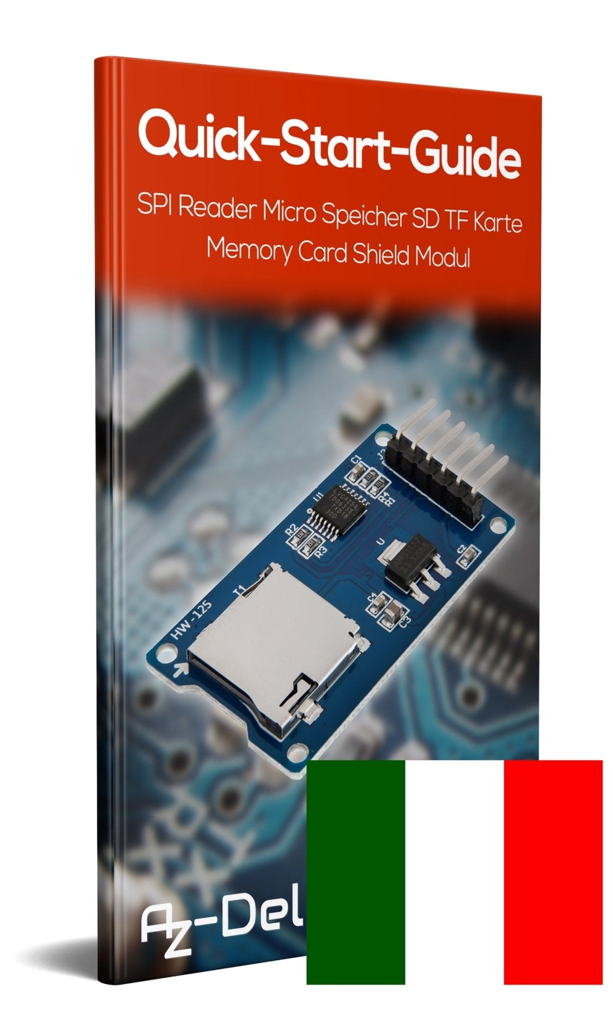 SPI Reader Micro Speicher SD TF Karte Memory Card Shield Modul - AZ-Delivery