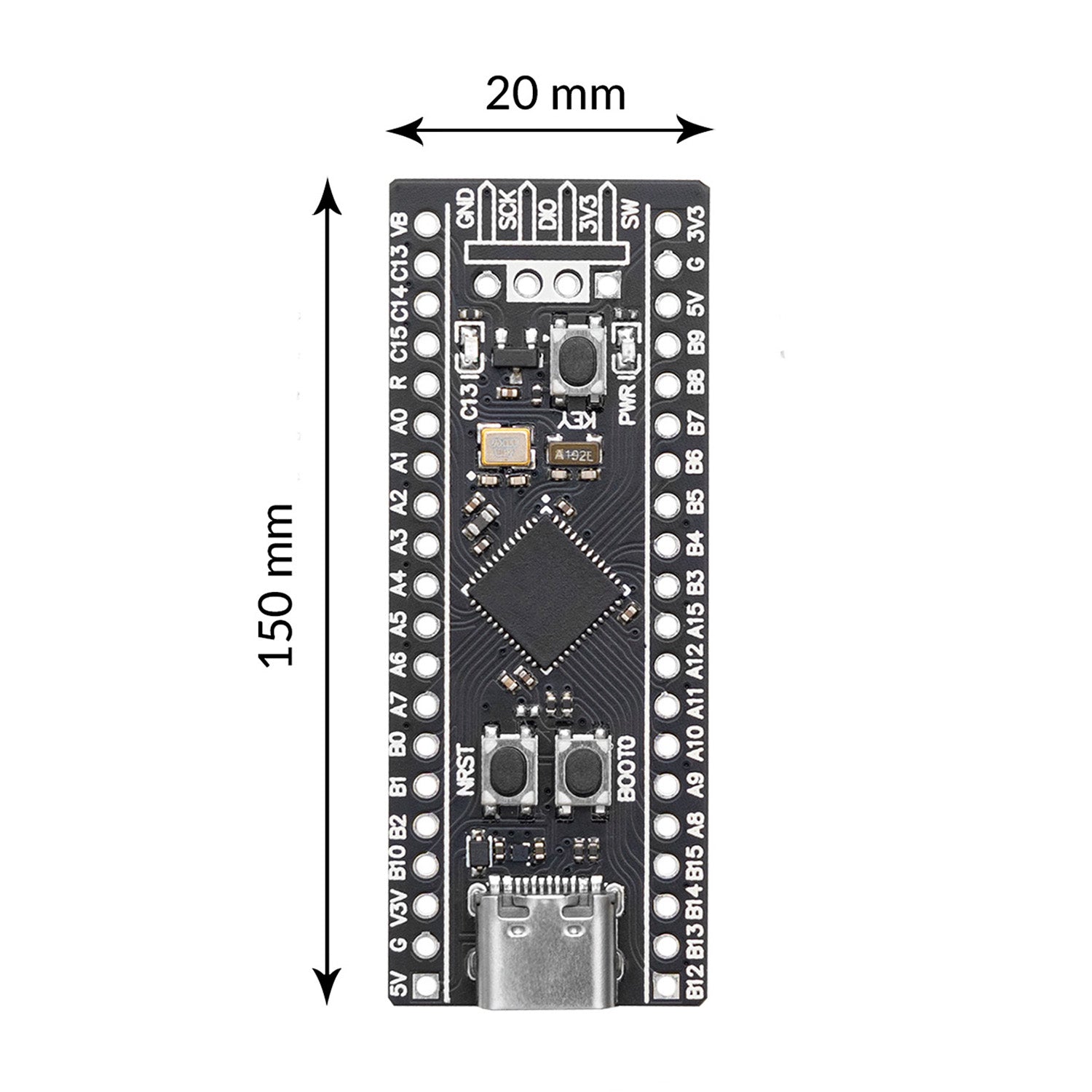 STM32F401 Development Board V 3.0 STM32F4 Entwicklungsboard 84Mhz 64KB SRAM 256KB Flash - AZ-Delivery