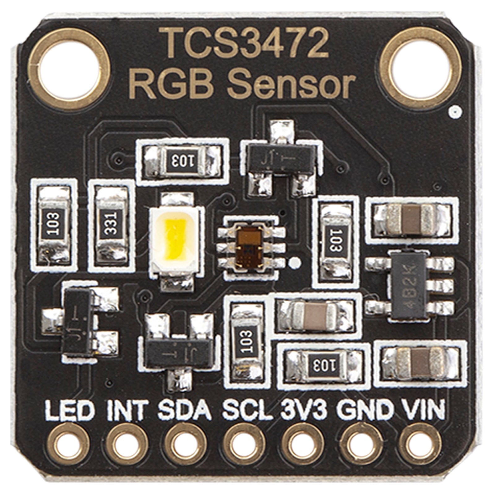 TCS34725 RGB Farb Sensor mit Infrarot-Filter, DIY Modul zur Farb-Erkennung Kompatibel mit Arduino - AZ-Delivery