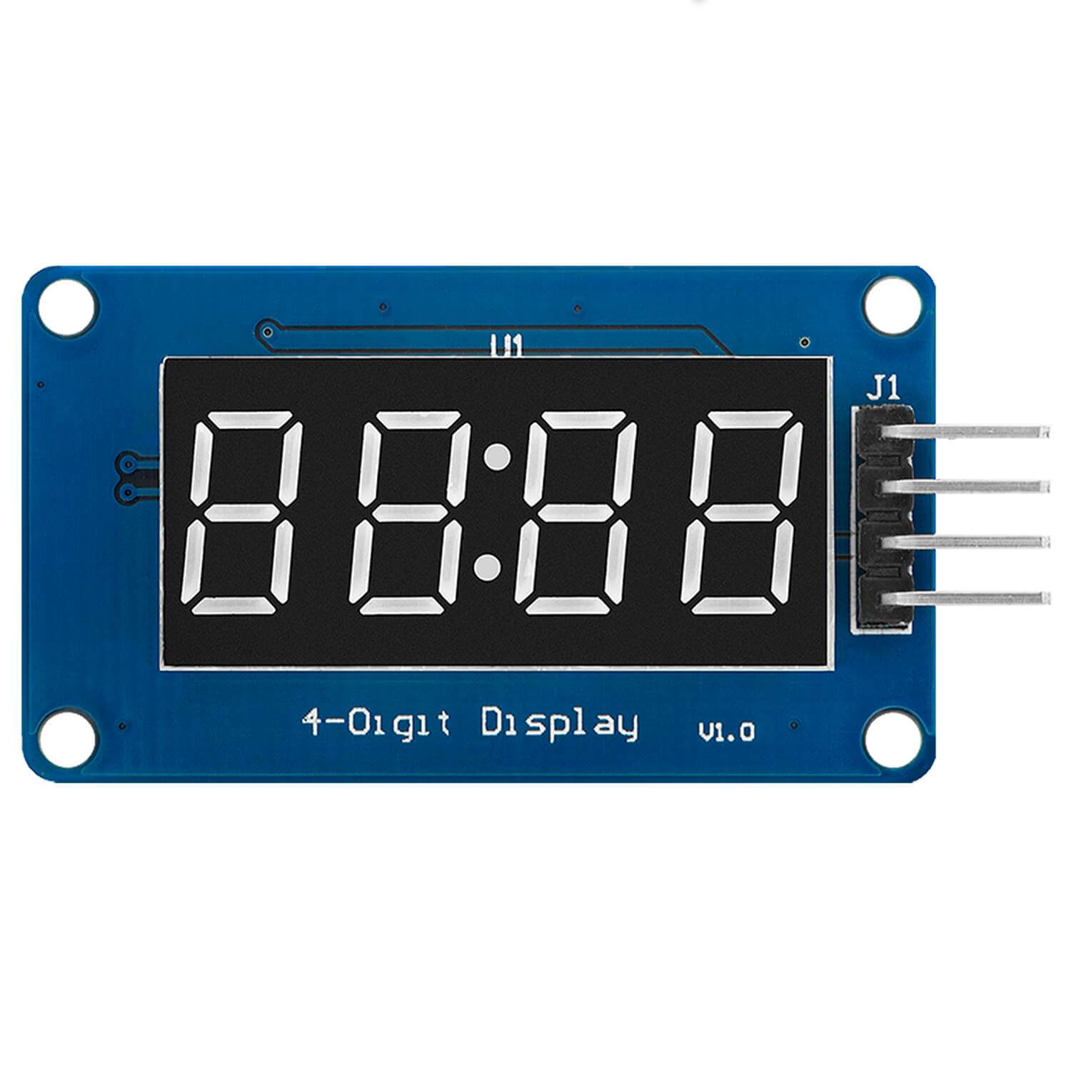 TM1637 4 Digit 7-Segment Display Modul kompatibel mit Arduino und Raspberry Pi - AZ-Delivery