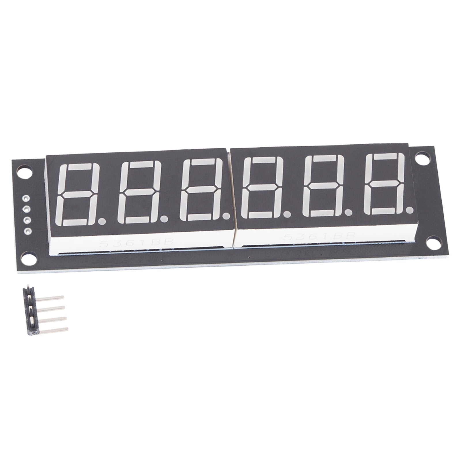 TM1637 6 Digit blaue LED-anzeige 7 Segment Display Modul mit 0,56 Zoll, 5V Anzeigemodul kompatibel mit Raspberry Pi - AZ-Delivery