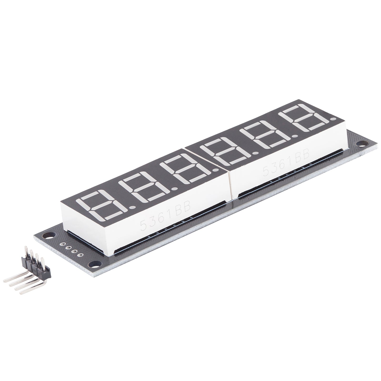 TM1637 6 Digit blaue LED-anzeige 7 Segment Display Modul mit 0,56 Zoll, 5V Anzeigemodul kompatibel mit Raspberry Pi - AZ-Delivery