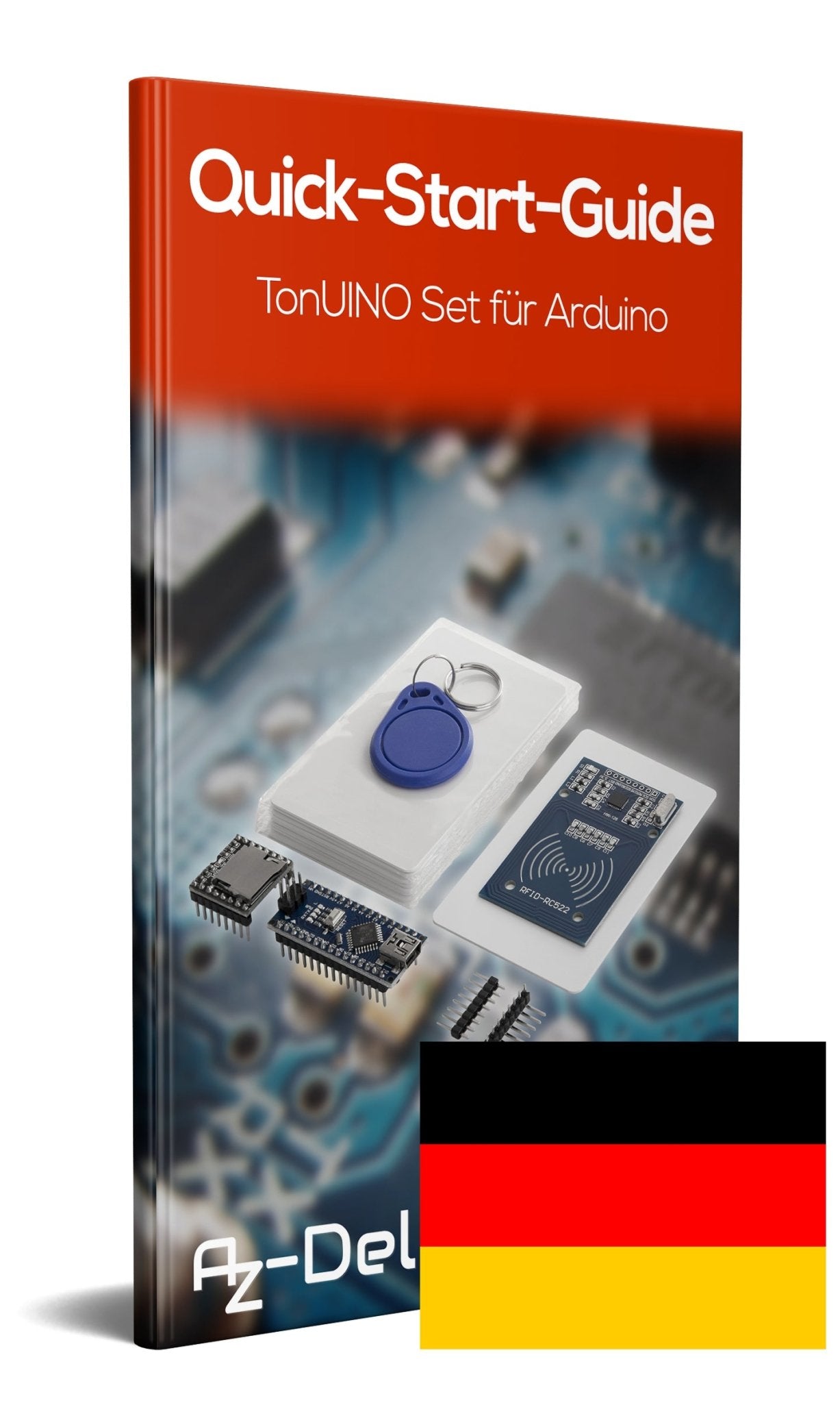 TonUINO Set (Mp3 Player, Nano V3.0, RFID Kit und 10 x 13,56 MHz RFID Karten) - AZ-Delivery