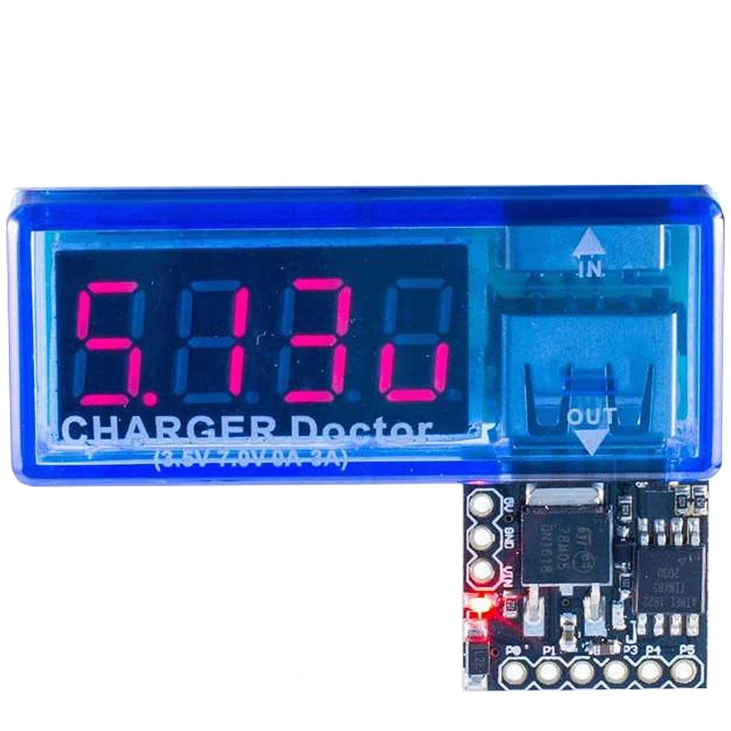 USB Charger Doctor Multimeter Ladegerät Detektor Stromverbrauchsmesser Spannungsmesser Digitaler Voltmeter - AZ-Delivery