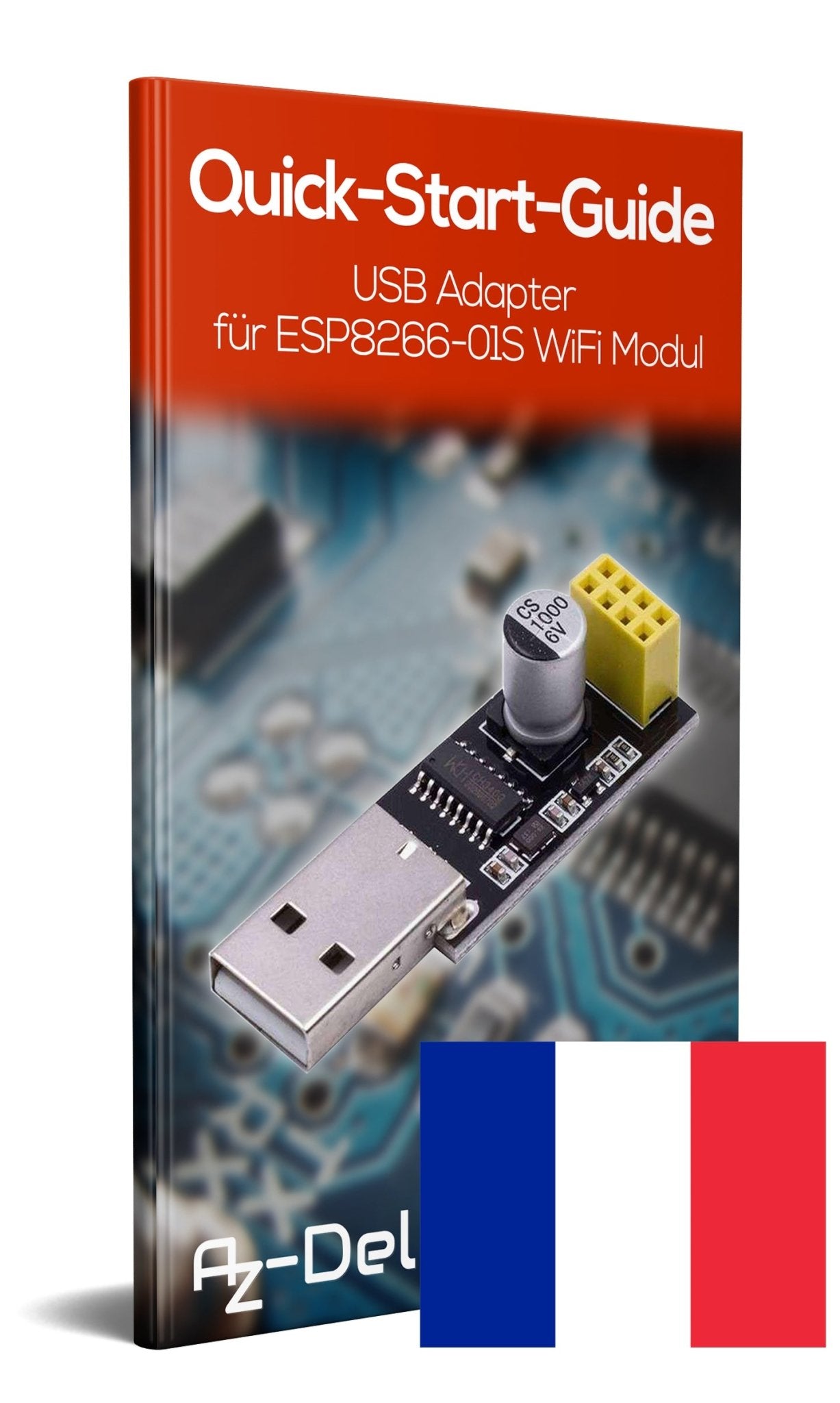USB-zu-ESP8266 01 Serial Wireless Wifi Module für ESP-01 - AZ-Delivery