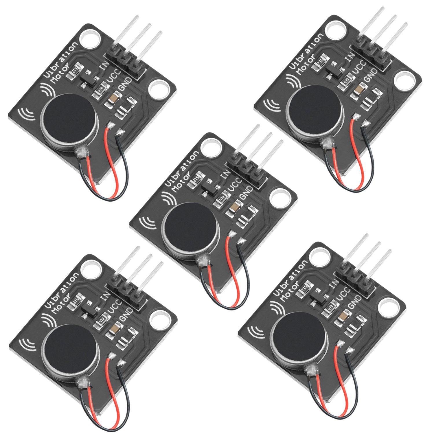 Vibrationsmotor Modul mit hoher Intensität Vibration Modul DC Motor Signalwandler gesteuert durch PWM - AZ-Delivery