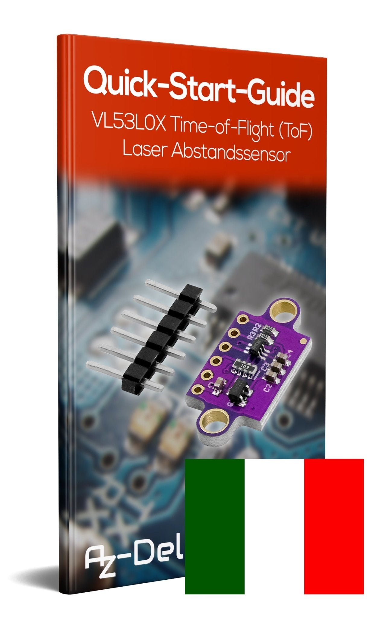 VL53L0X Time-of-Flight (ToF) Laser Abstandssensor - AZ-Delivery