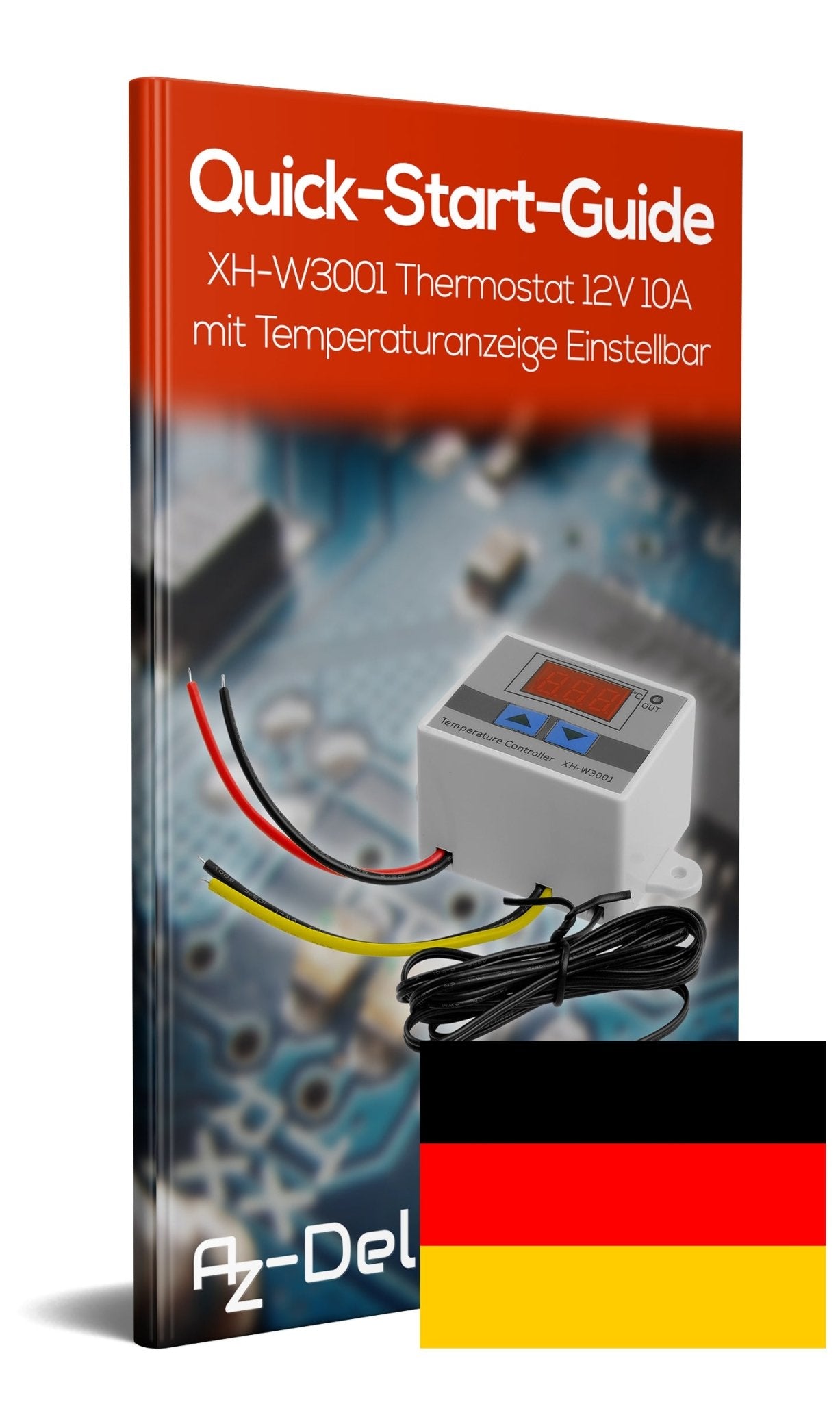 XH-W3001 Thermostat 12V mit Temperaturanzeige, -50°C bis 110 °C - AZ-Delivery